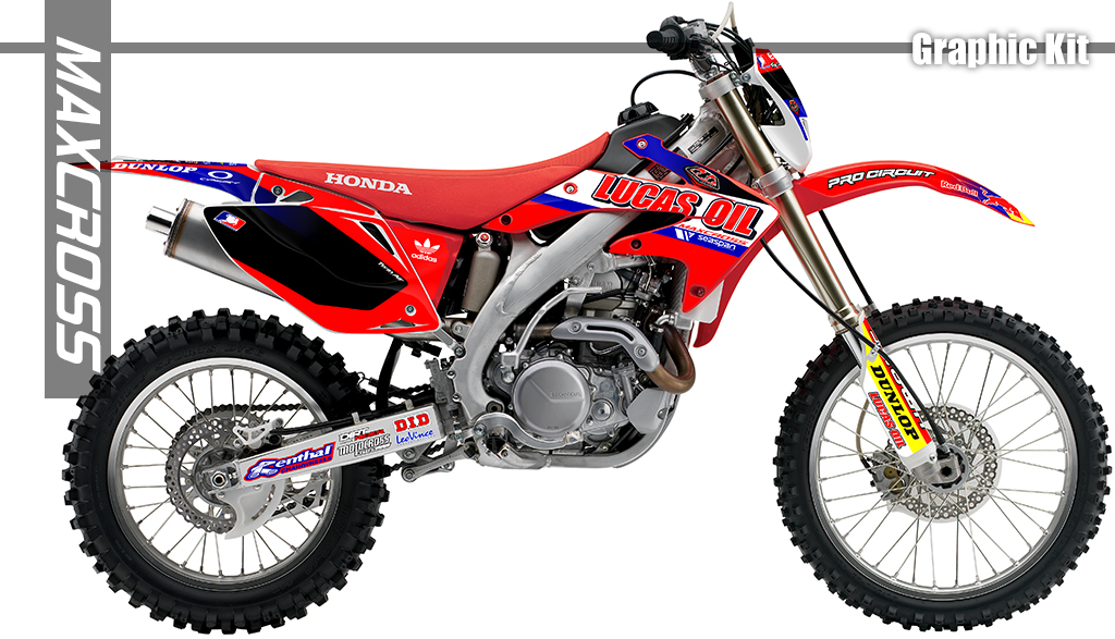 HONDA CRF-R CRF-X 2004-2019 LUCAS STYLE